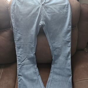 Woman's flare leg jeans